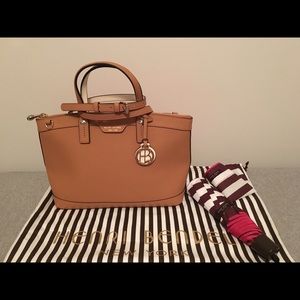 Henri Bendel West 57th Satchel & Stripe Umbrella