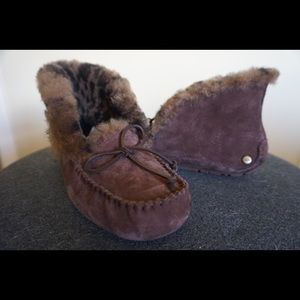 UGG Alena Leopard Moccasins Slippers 1005260 US 5