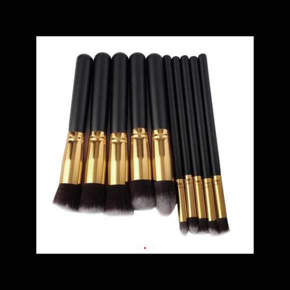 New 10pcs brush set