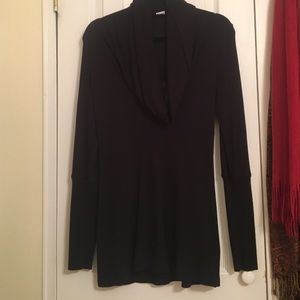 Splendid cowl neck thermal