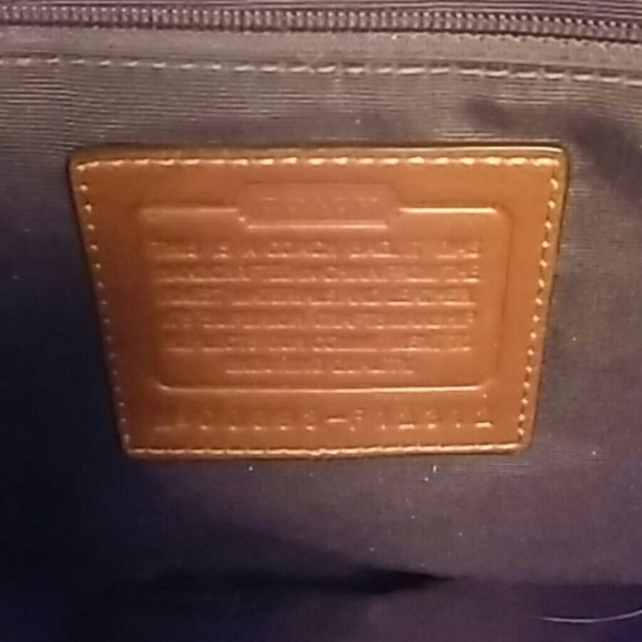 Brown Coach Handbag - Picture 4 of 4
