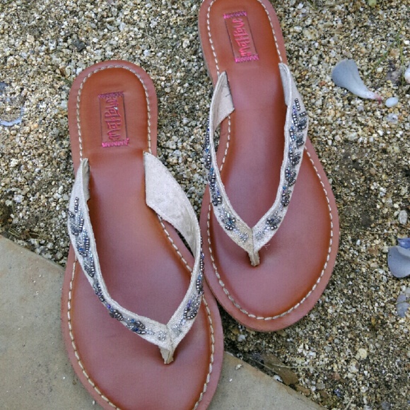 Target Brand Beaded Sandals