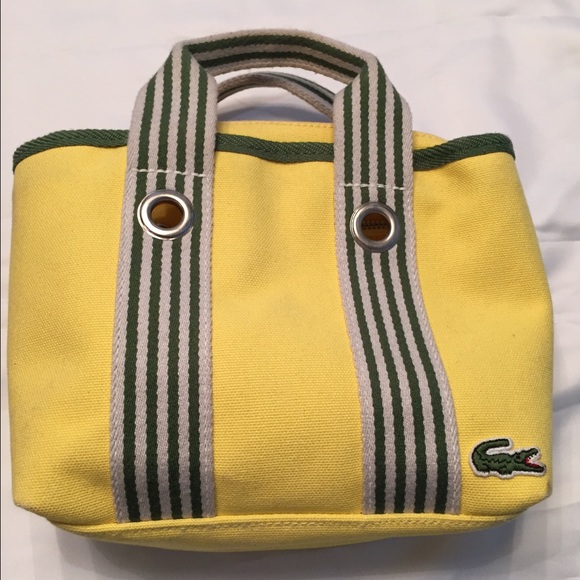Final Price 💋Canvas Lacoste purse💋