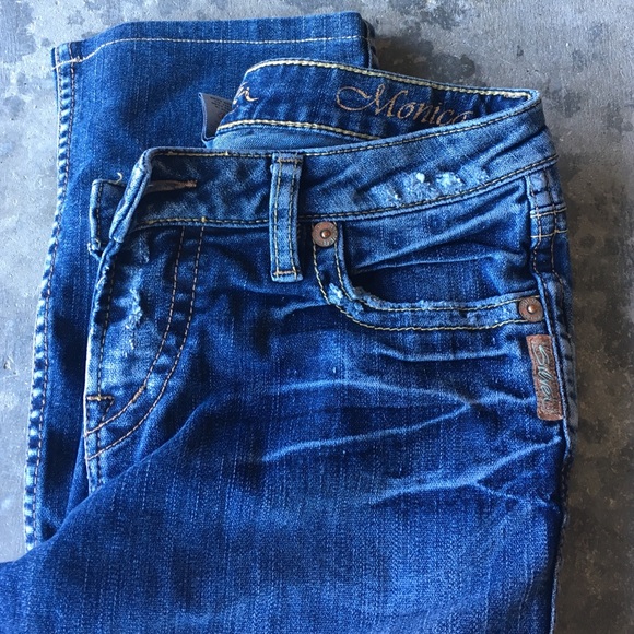 Silver Jeans "Monica" Straight Leg