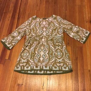 EUC J.Crew Sheer Top/Cover-Up/Tunic