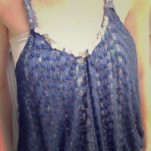 Free People Razor Back Top