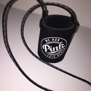 VS pink water bottle strap