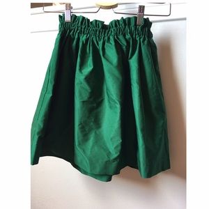 Zara Emerald Green Skater Skirt