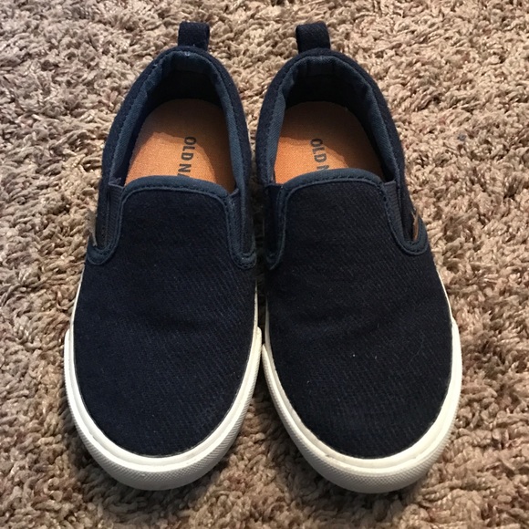 Blue Slip-On Shoes
