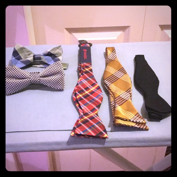 Group of bow ties