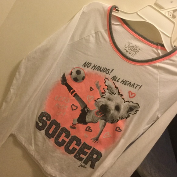 Justice Soccer Full Sleeve Shirt