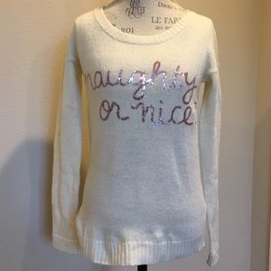 🎄📝Naughty or Nice Holiday Sweater🎄📝