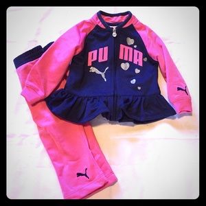 Infant Girl's Puma Set Size 6-9 months