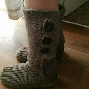 Ugg cardi full boots grey