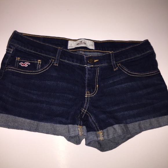 Hollister denim shorts