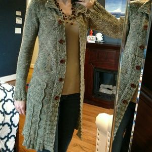 Olive BCBG long sweater