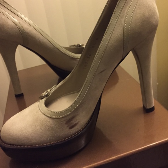 Gucci suede heels - Picture 3 of 4