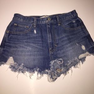 Hollister high waisted shorts