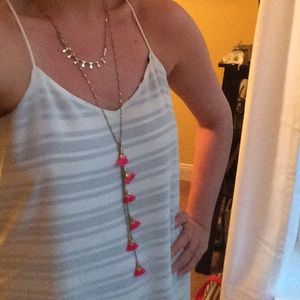 Stella&Dot Eden Tassel Lariat Necklace