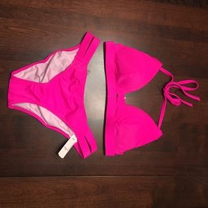 Victoria's Secret Double banded top and bottom