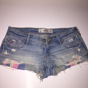 Hollister jean shorts