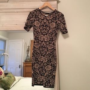 Torn by Ronny Kobo Mini Sweater Dress- Sz Sm