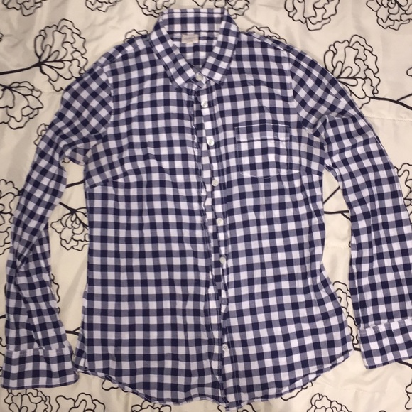 J Crew GINGHAM CLASSIC BUTTON-DOWN shirt