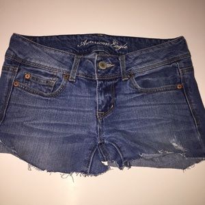 American eagle denim shorts
