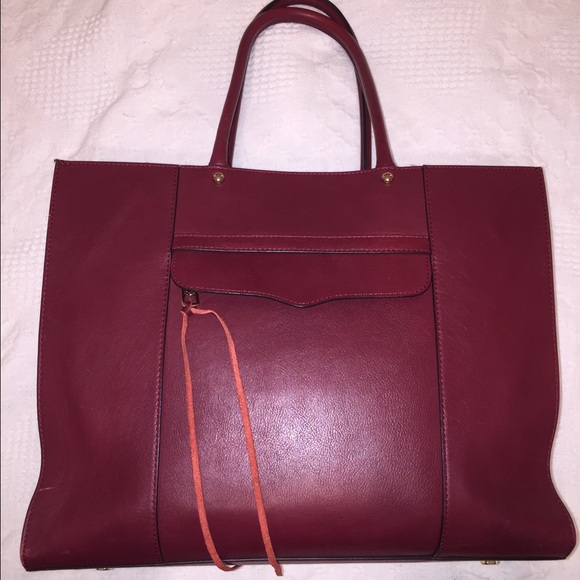 SALE 💥 Burgundy Rebecca Minkoff Large MAB Tote