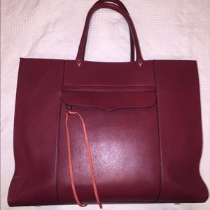 SALE 💥 Burgundy Rebecca Minkoff Large MAB Tote