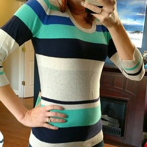 Gap lightweight sweater Grey,  turquoise,  navy