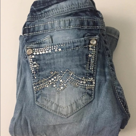 Miss Me Jeans size 24 Straight Leg - Picture 2 of 4