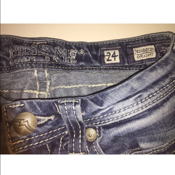 Miss Me Jeans size 24 Straight Leg - Picture 4 of 4