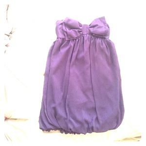 Purple Max Azria dress