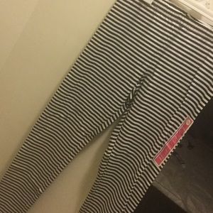 Circo Black and White Striped Pant
