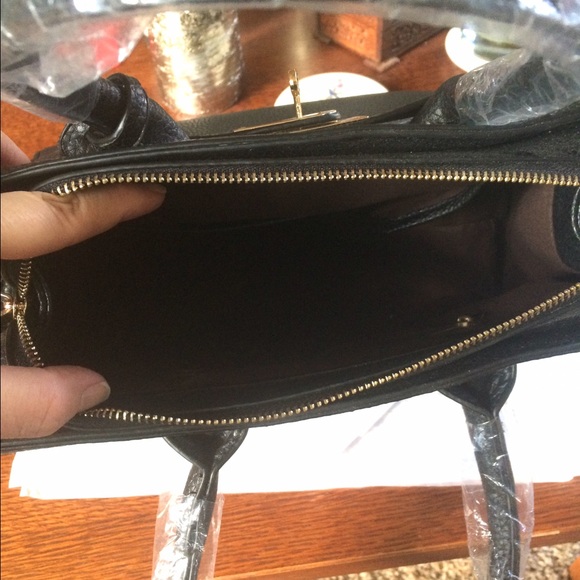 Leather Birkin Bag - Black - Picture 3 of 4