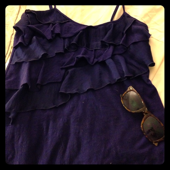 Cute Ruffled Tank Top! - Picture 1 of 3