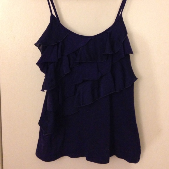 Cute Ruffled Tank Top! - Picture 2 of 3