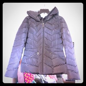 Michael Kors Down Packable Coat Grey Gray XL NWT