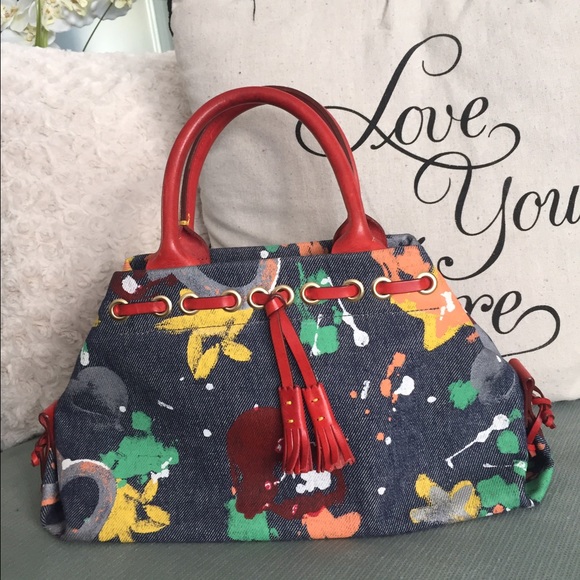 Dooney & Bourke Splash Denim Bag