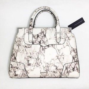 ONE OF A KIND MARBLE PRINT REBECCA MINKOFF BAG