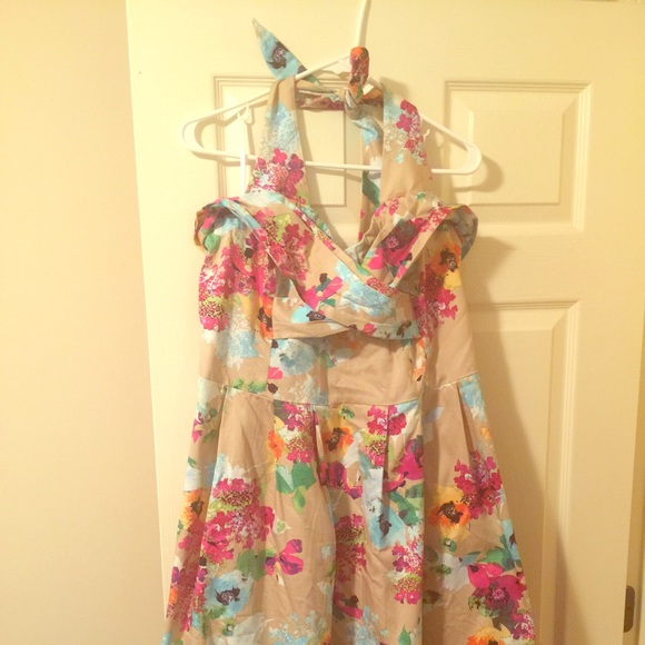 Retro fit and flare dress
