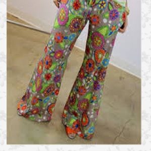 Floral Wide Leg Pant