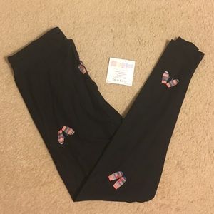 New TC LuLaRoe Leggings - Mitten Pattern