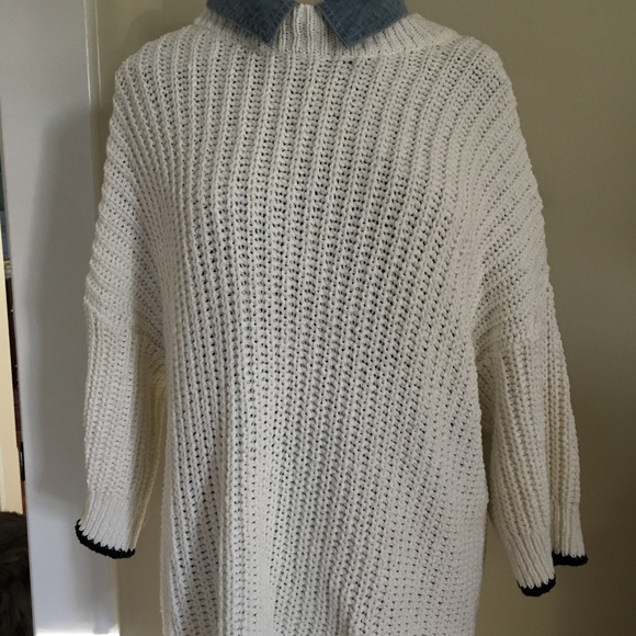 Loft Cotton Oversized Sweater - Picture 2 of 5