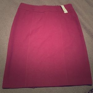 NWT NY&Co. Purple Pencil Skirt
