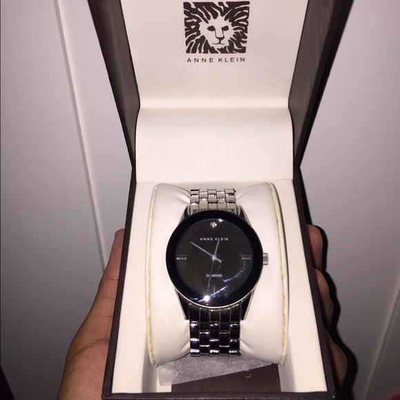 Anne Klein diamond accent women watch