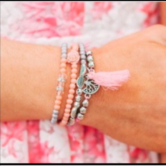 BOHO 4 BRACELET LAYERING SET - Picture 3 of 3