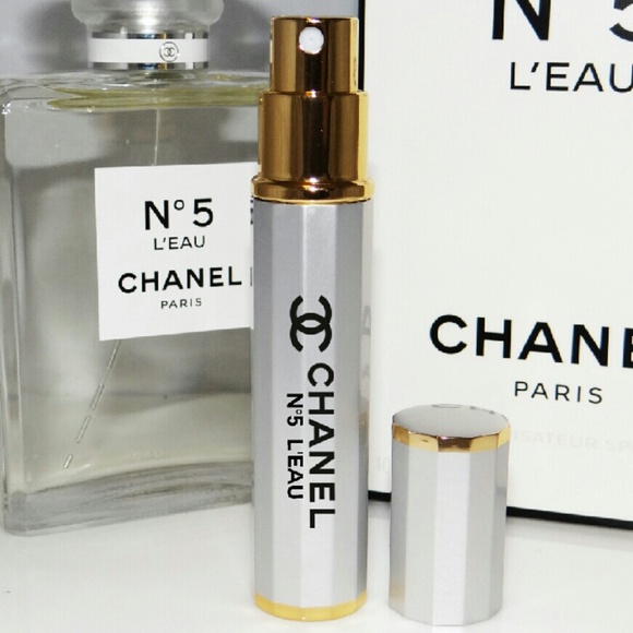 Chanel No 5 L'eau Authentic Perfume Atomizer .20oz