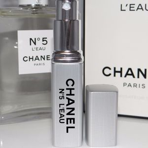 Authentic Chanel No 5 L'eau Perfume Sample 7ml